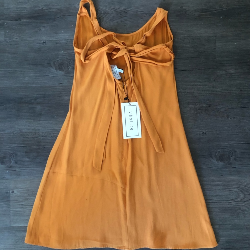 Orange sundress